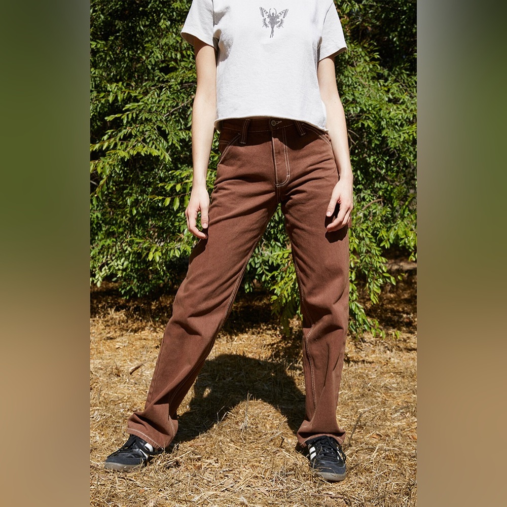 J Galt Brown Carpenter Jeans